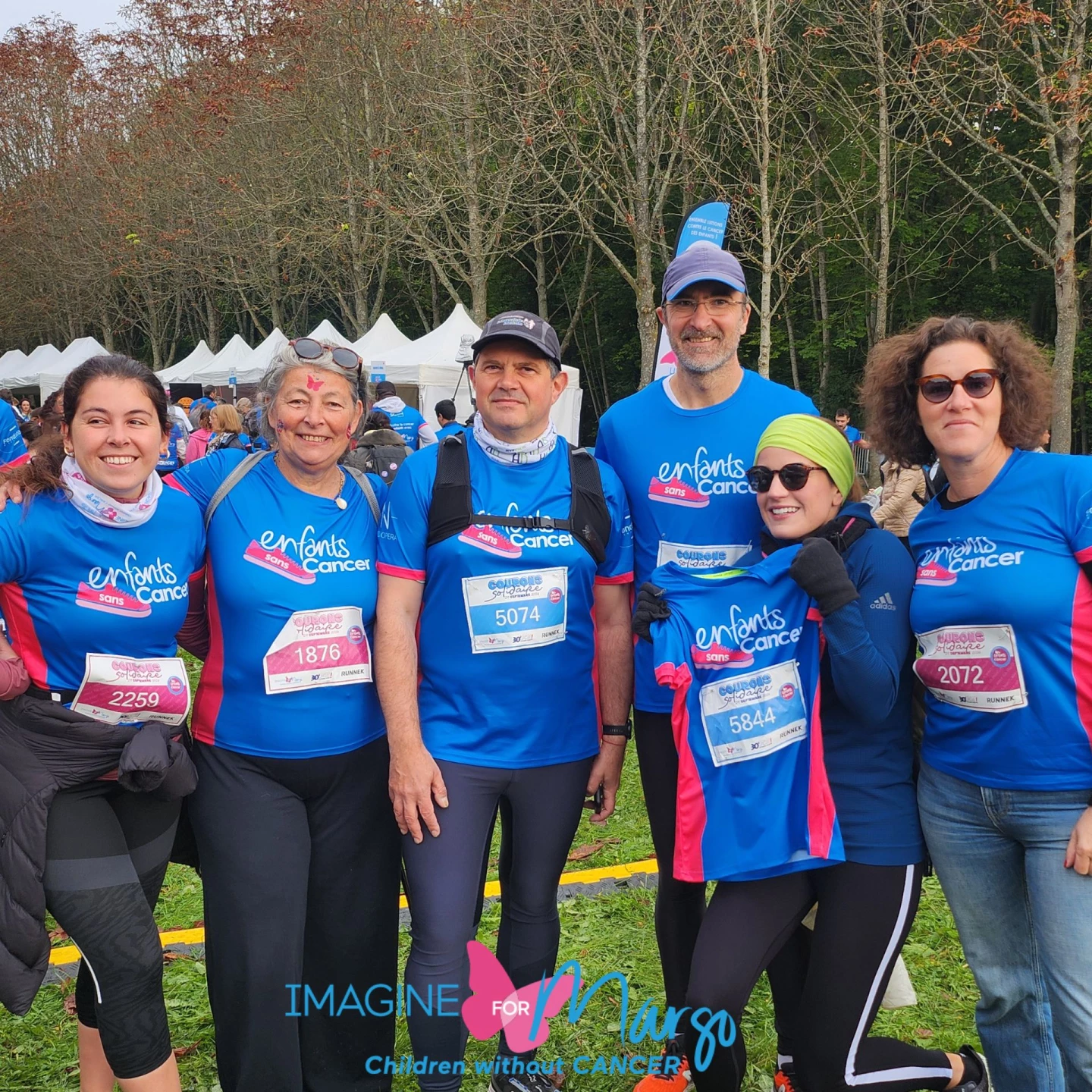 L’équipe Ocellis a participé à la course "Enfants sans Cancer" ! 