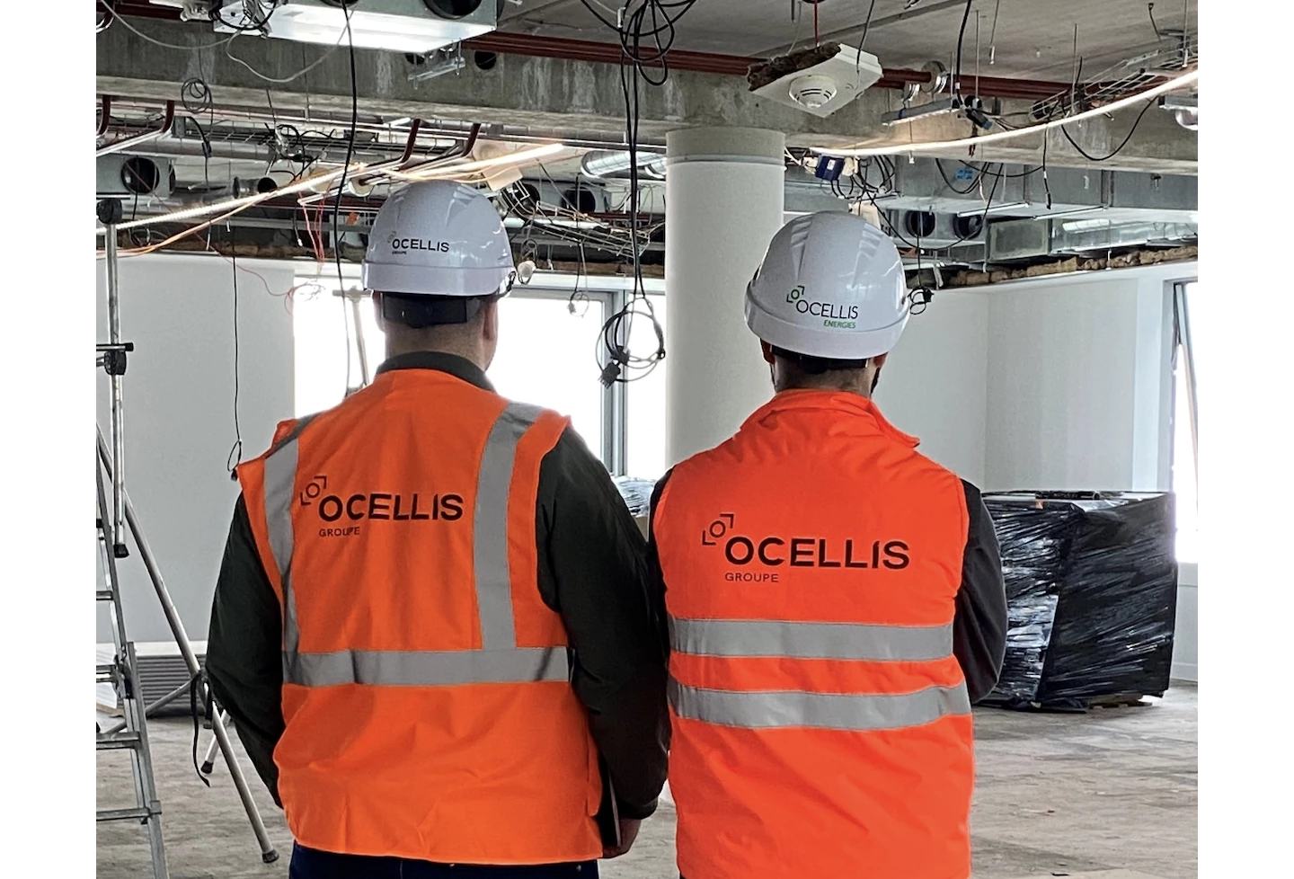 Sécurité sur un chantier Ocellis