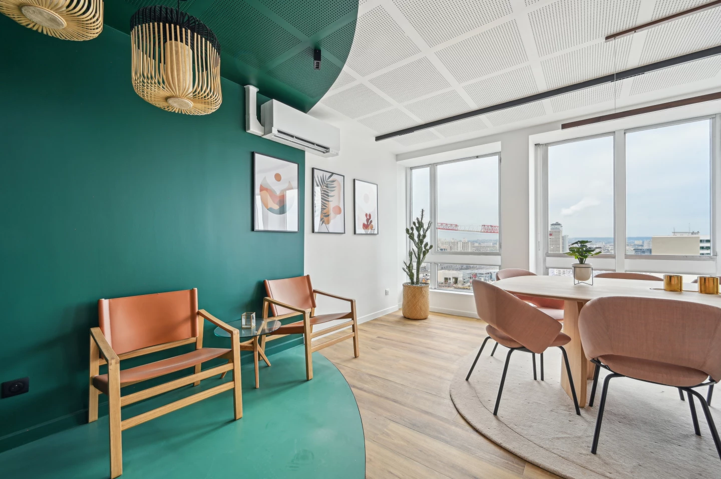 Le color drenching, tendance phare de 2025