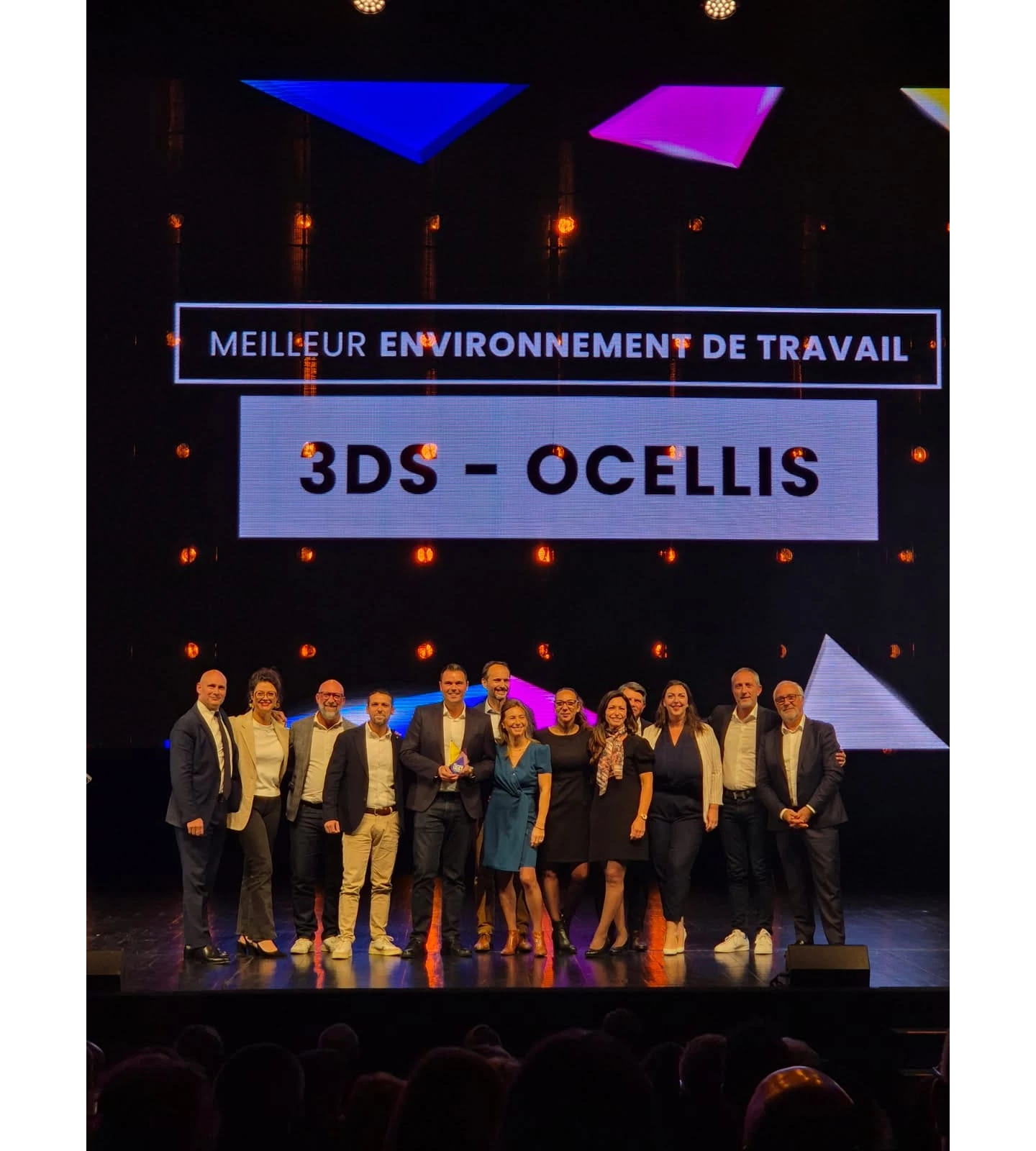 Le projet OCELLIS Groupe x 3DS GROUPE remporte le Trophée IDET 2025