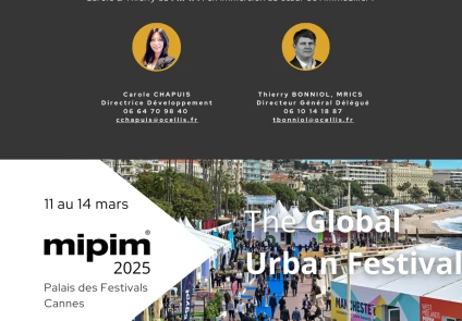 Ocellis au MIPIM 2025 : Rendez-vous à Cannes !