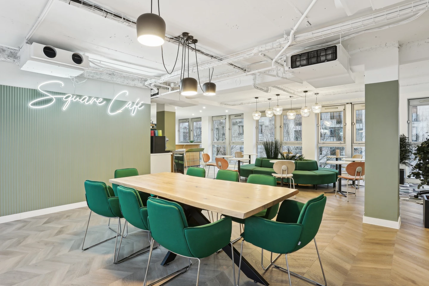 Un bel exemple d'espace de convivialité